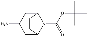 Molecular Structure of 174486-93-2 (tert-Butyl 3-amino-8-azabicyclo[3.2.1]octane-8-carboxylate)